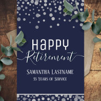 Happy Retirement Personalized Party