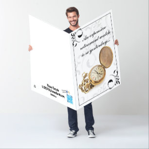 Happy Retirement Pocket Watch Card