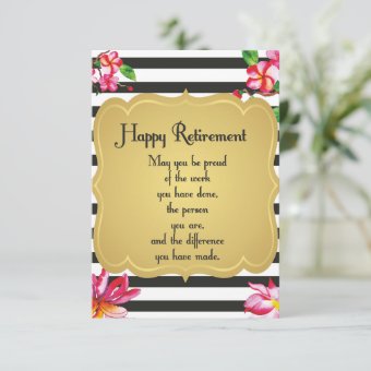 Happy Retirement Quote Farewell Gift | Zazzle