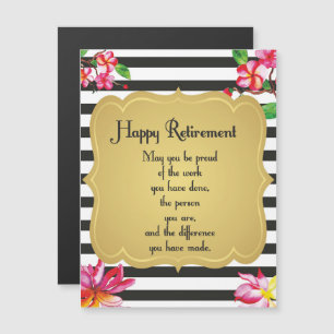 Happy Retirement Quote Farewell Gift