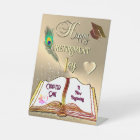 Happy Retirement Teacher Pedestal Sign