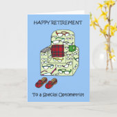 Happy Retirement to Optometrist Card | Zazzle