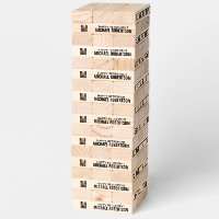 Happy Retirement  Topple Tower