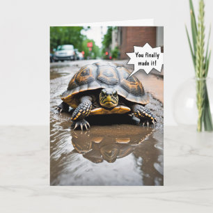 Happy Retirement Turtle Card