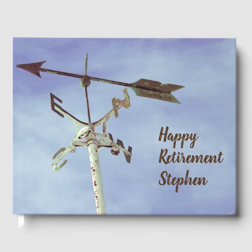 Happy Retirement weathervane direction arrows