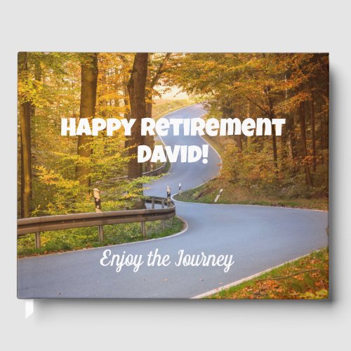Happy Retirement with Road Photo