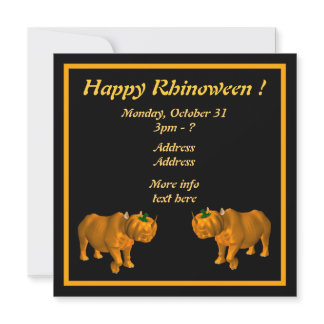 Happy Rhinoween !