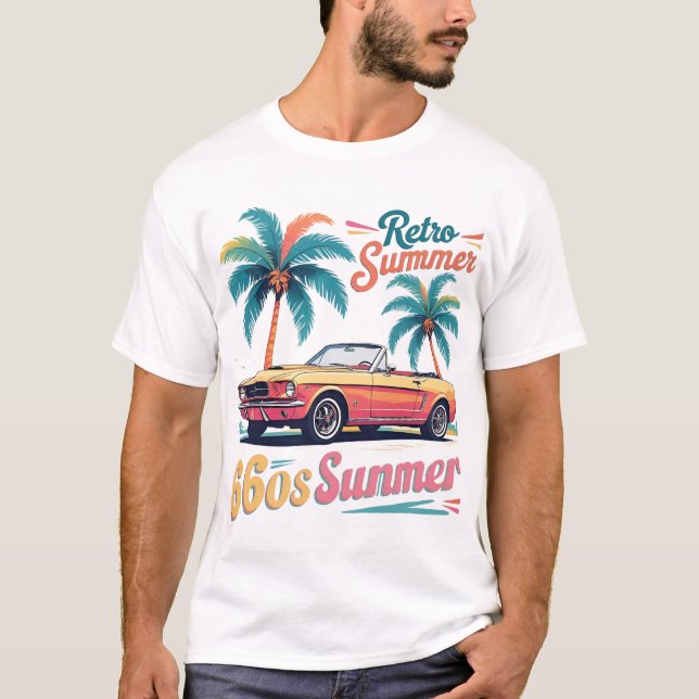 Happy Rides 60s Sunset Tee (Front)