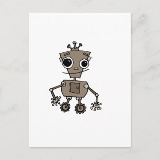 Happy Robot Postcard