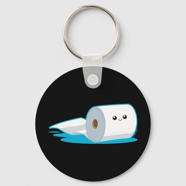 Happy Roll Keychain (Front)