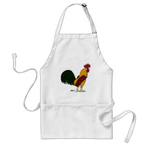 Happy Rooster Adult Apron