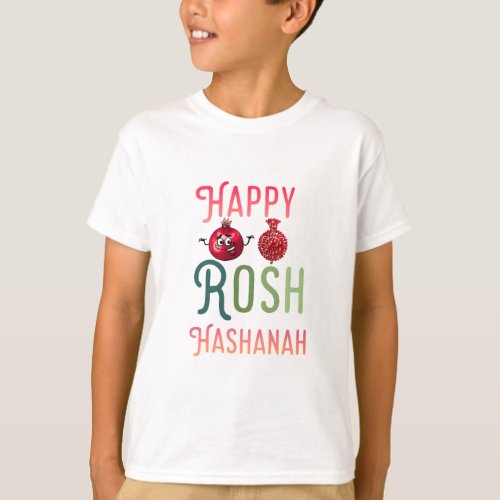 Happy Rosh Hashanah Shofar Jews Holiday Jewish New T_Shirt