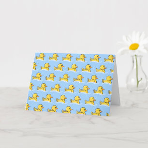 Happy Rubber Ducks Card