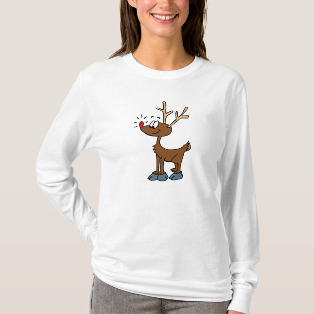 happy rudolph T-Shirt (Front)