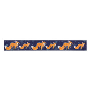 Happy Running Fox Ribbon