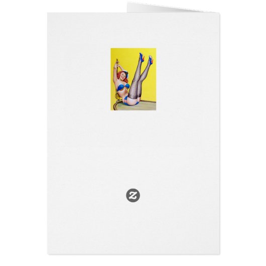 Happy Sailor Pin Up (Back)