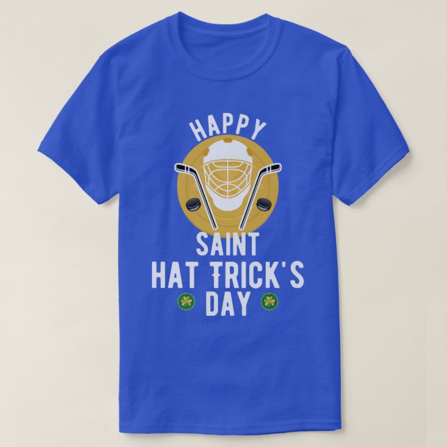 Happy Saint Hatricks Day Saint Patricks Day Holida T-Shirt (Design Front)