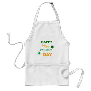 Happy Saint Patrick's Day Adult Apron