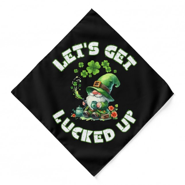 happy saint patrick's day bandana (Front)