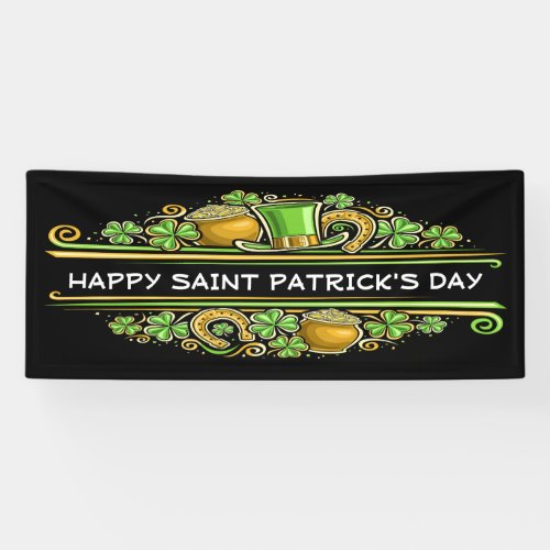 Happy Saint Patricks Day  Banner