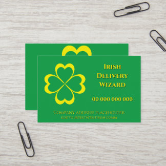 Happy Saint Patrick's Day! Business Card