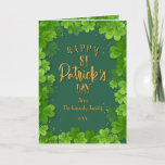 Happy Saint Patrick&#39;s Day Card