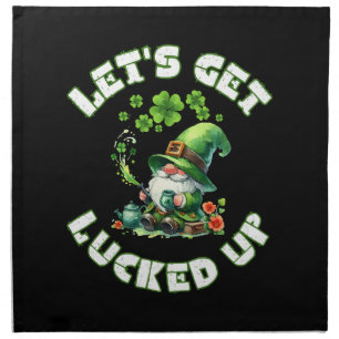 happy saint patrick's day cloth napkin