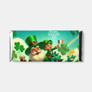Happy Saint Patrick's Day colorful Hershey Bar Favors