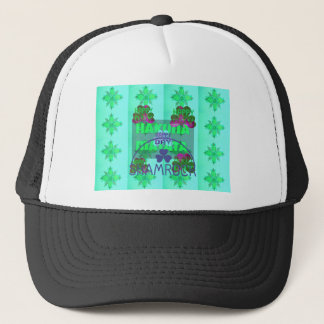 Happy Saint Patrick's Day Hakuna Matata Art Print Trucker Hat