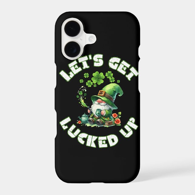 happy saint patrick's day iphone case (Back)