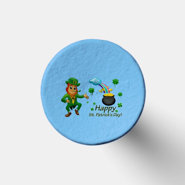 Happy Saint Patrick's Day Leprechaun Rainbow  Golf Tees (Top)