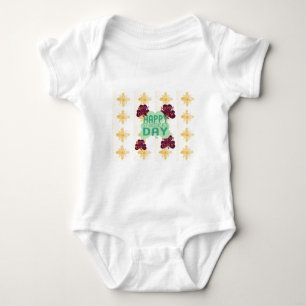 Happy Saint Patrick's Day Lovely Art Print Baby Bodysuit