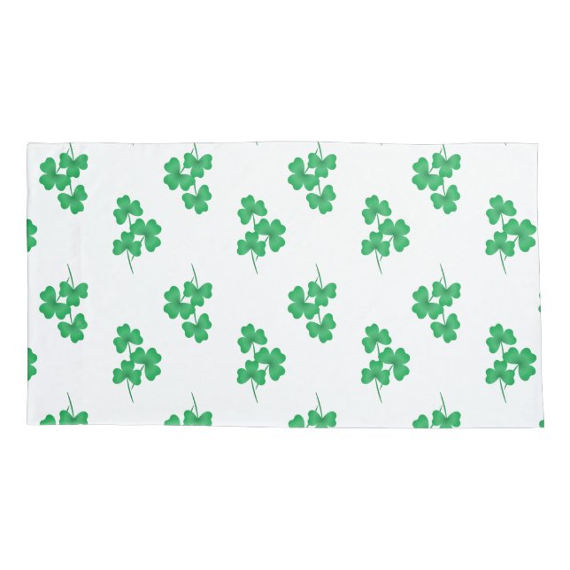 Happy Saint Patrick's Day! Pillow Case (Back)