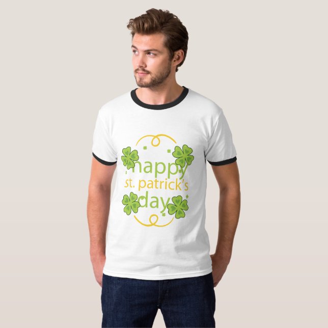 Happy saint patrick's day! T-Shirt (Front Full)