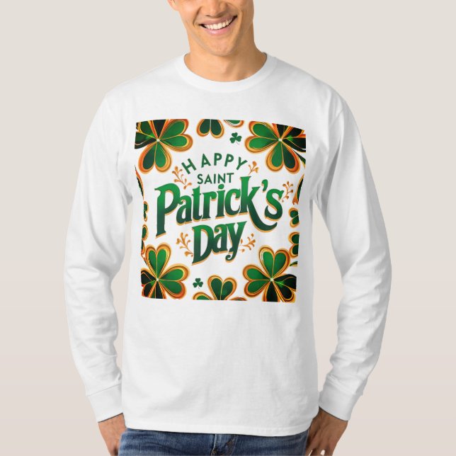 happy Saint-Patrick's Day T-Shirt (Front)