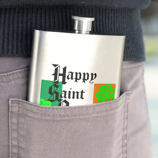 HAPPY SAINT PATTY FLASK (In Situ)
