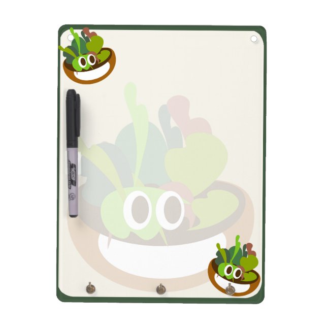 Happy Salad Dry Erase Board (Front)