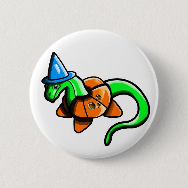 Happy Samhain!!  Button (Front)