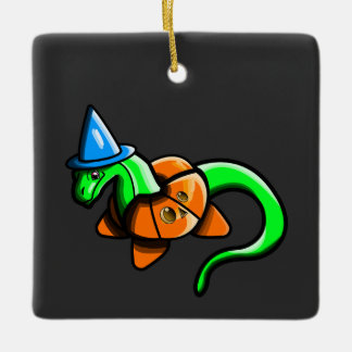 Happy Samhain!! Ceramic Ornament