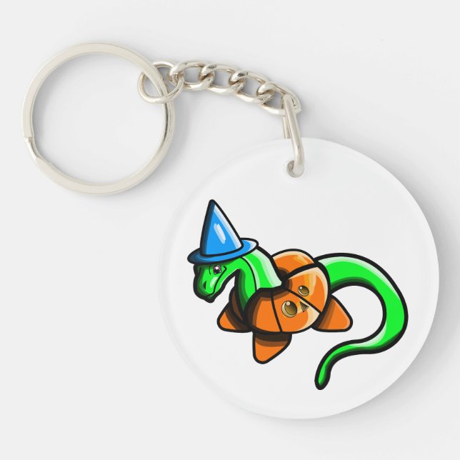 Happy Samhain!!  Keychain (Front)