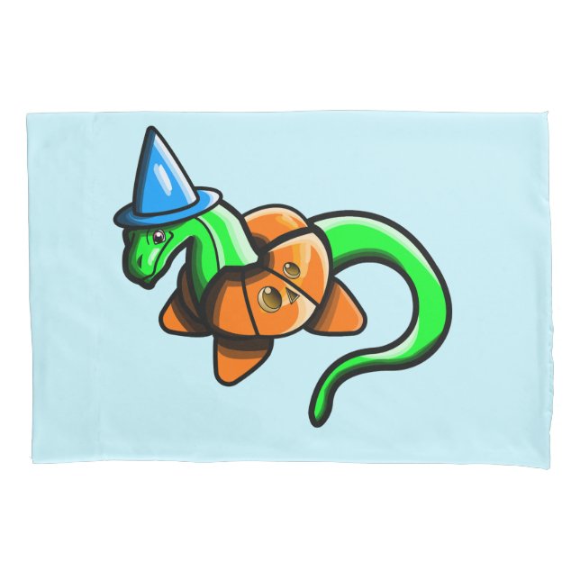 Happy Samhain!! Pillow Case (Front)