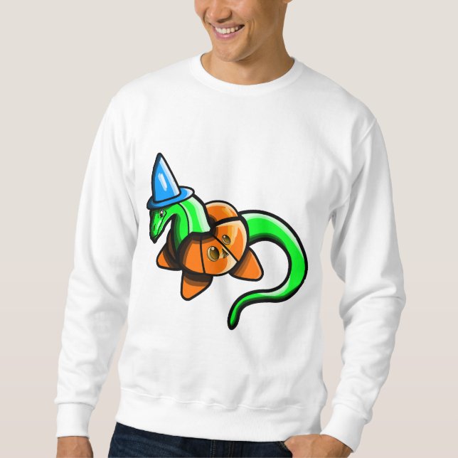 Happy Samhain!! Sweatshirt (Front)
