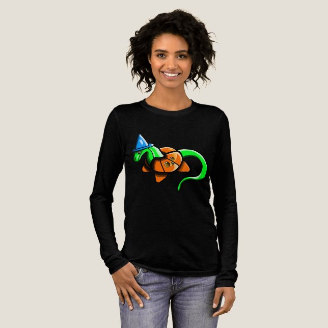 Happy Samhain!! Tri-Blend Shirt (Full Front)