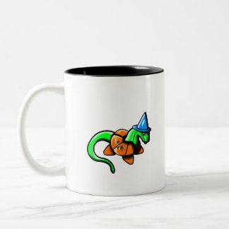 Happy Samhain!! Two-Tone Coffee Mug