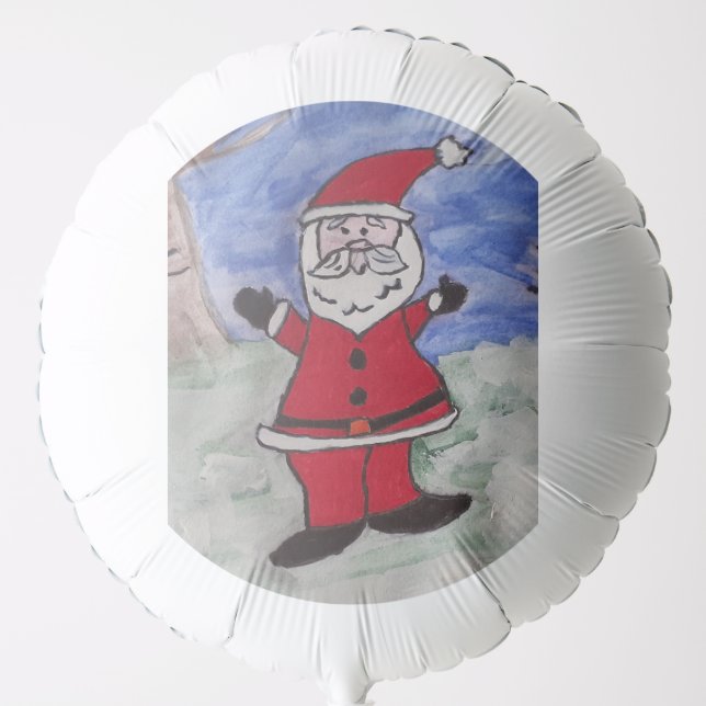 Happy Santa Balloon (Front)