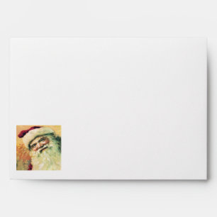 Happy Santa Merry Christmas Holiday Envelope