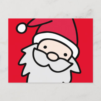 Happy Santa Postcard