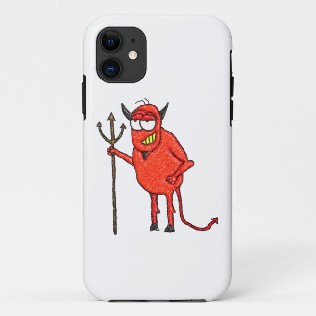 Happy Satan’s Grill Case-Mate iPhone Case (Back)