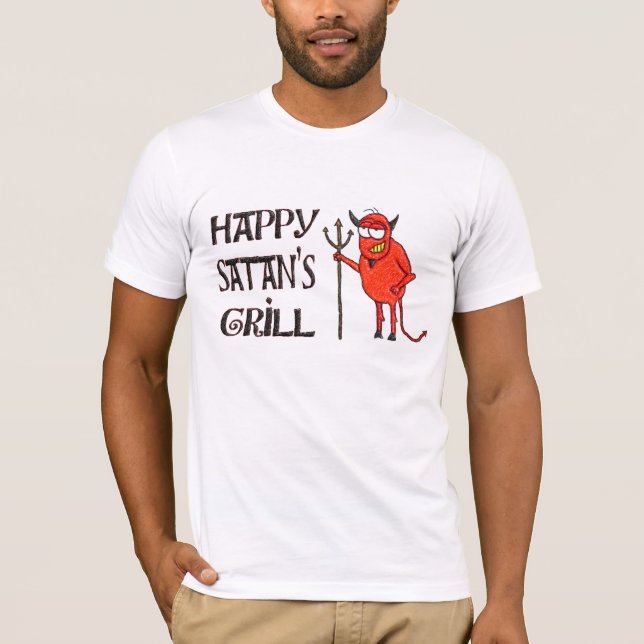 Happy Satan's Grill T-Shirt (Front)