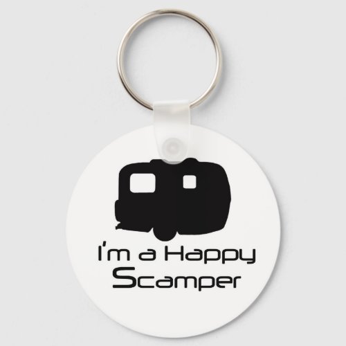 Happy Scamper Fun Stuff Keychain